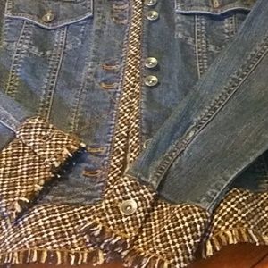 Cold water creek demin jacket